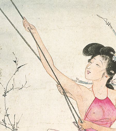 介休-胡也佛的仕女画和最知名的金瓶梅秘戏图